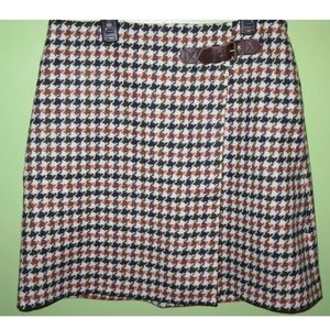 Boden Irene Kilt Tweed by Moon Wool Skirt  8R 8